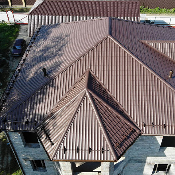 Монтаж сложной крыши и кровли в Шадринске и Курганской области